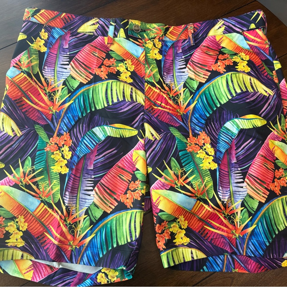 Loudmouth Men’s 42  Loudmouth Golf Chino Shorts Heritage Short - Tropic Wonder